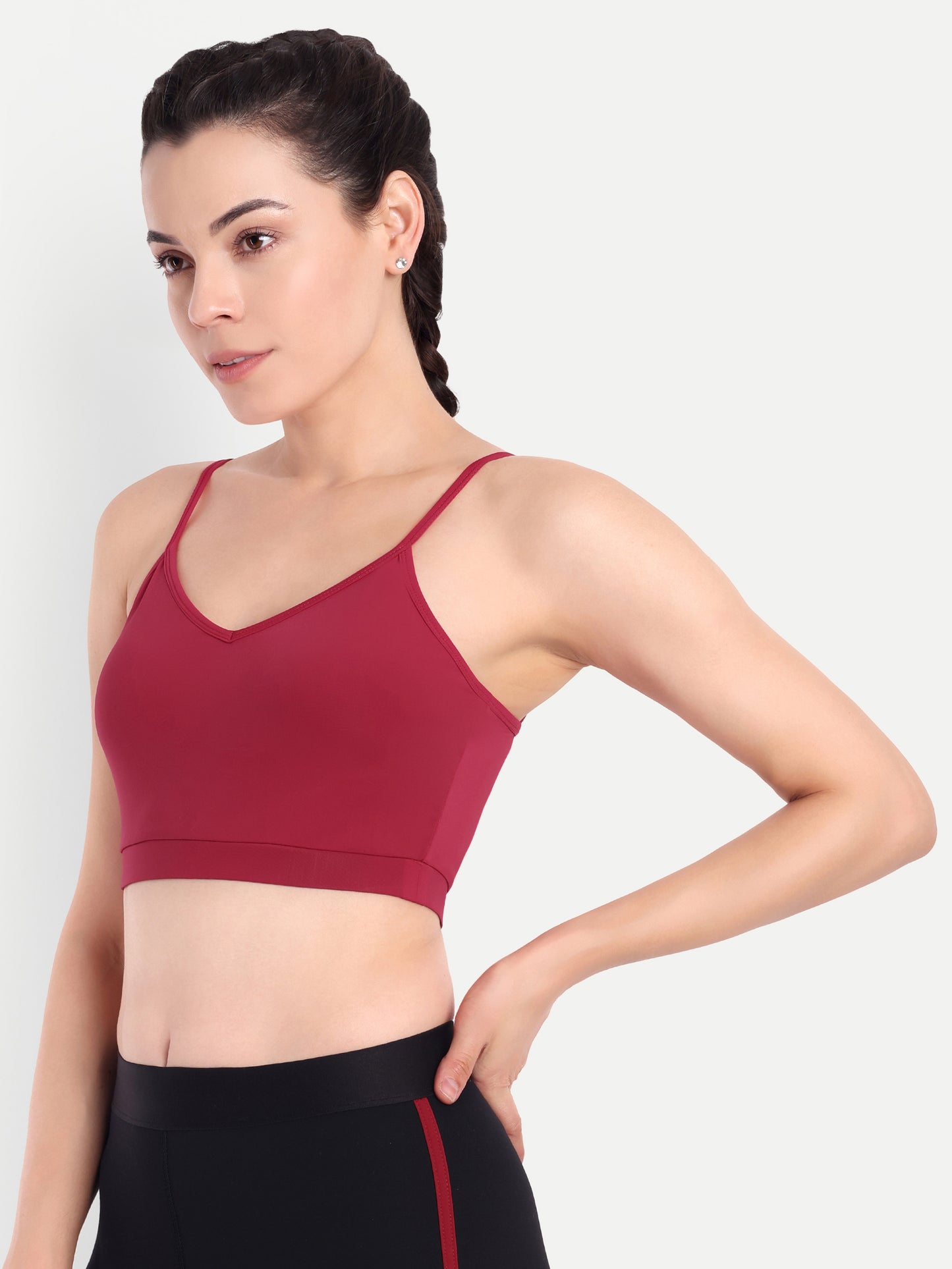 LANA SPORTS BRA IN SCARLET RED