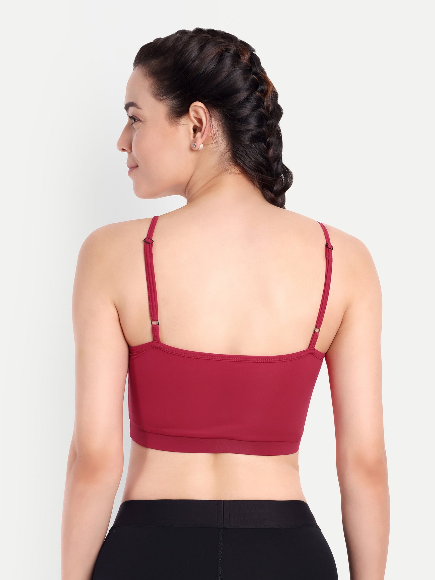 LANA SPORTS BRA IN SCARLET RED