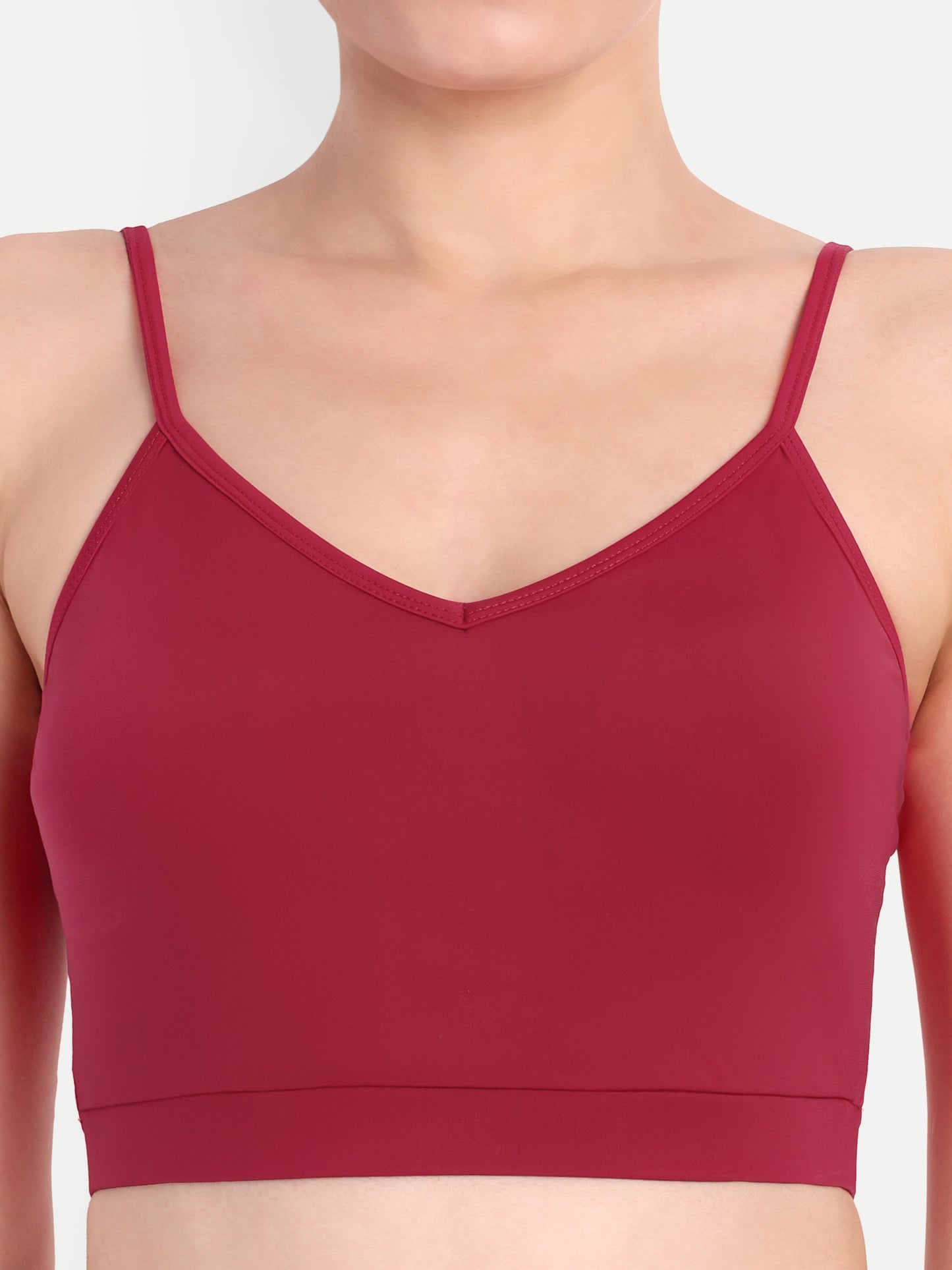 LANA SPORTS BRA IN SCARLET RED