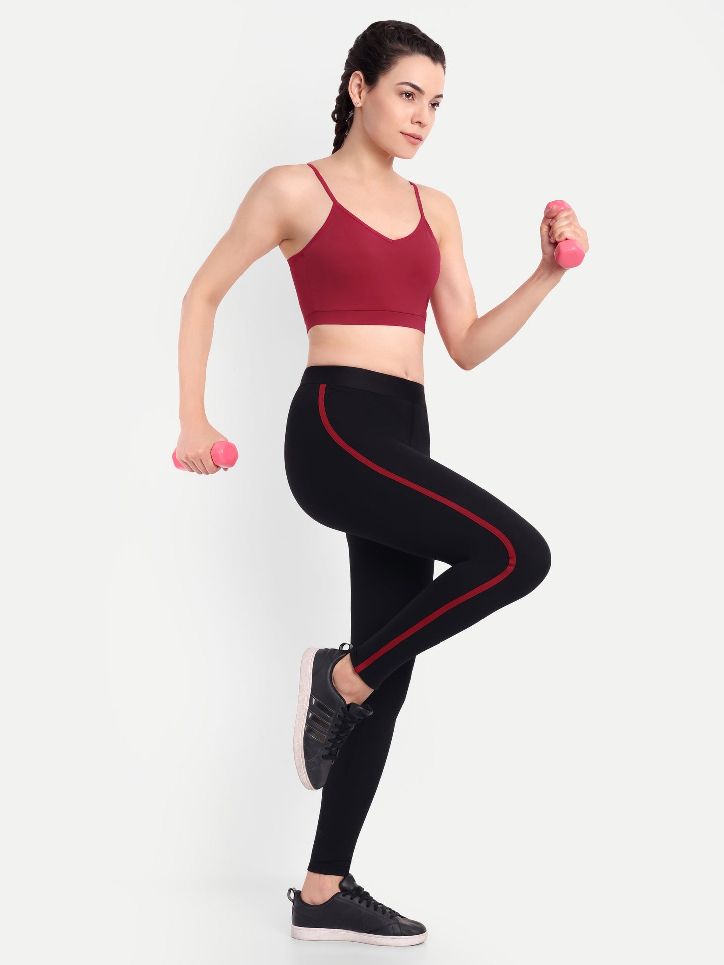 LANA SPORTS BRA IN SCARLET RED