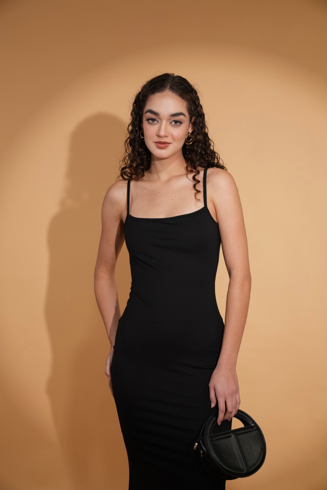 LANA LOUNGE DRESS IN BLACK