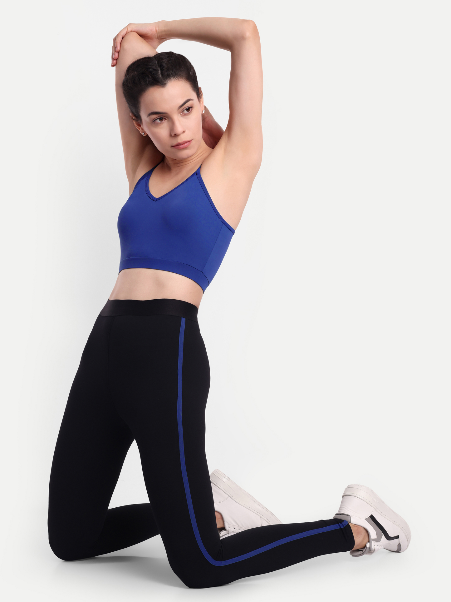 LANA SPORTS BRA IN LAPIS BLUE